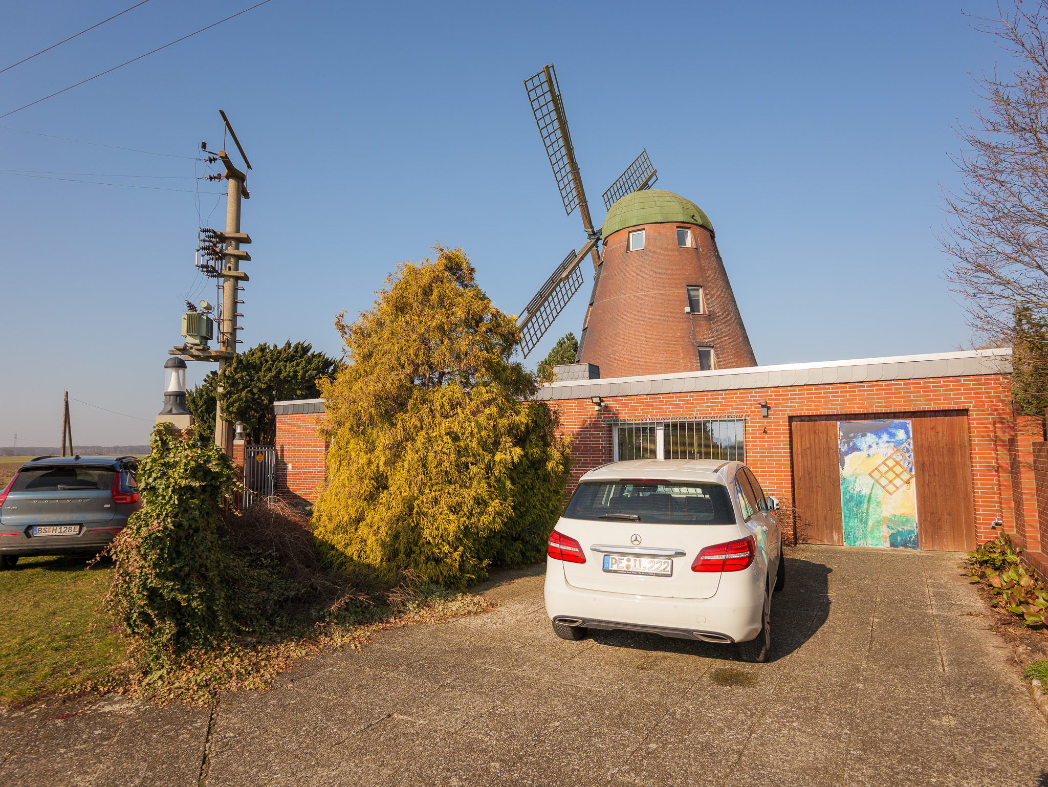 Einfahrt Maschinenhaus